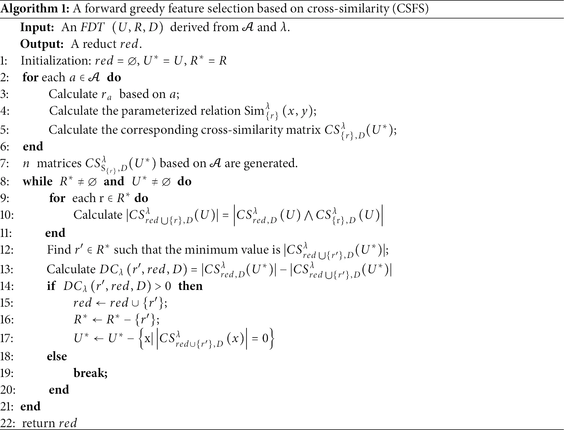 CMC | Free Full-Text | A Method for Fast Feature Selection Utilizing ...