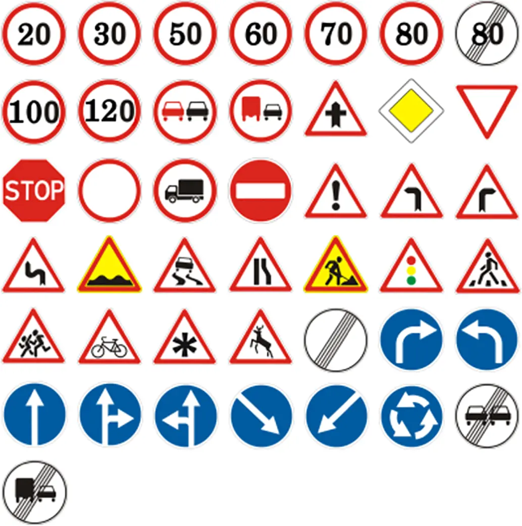 Traffic Signs Array CMC | Free Full-Text | Toward Efficient Traffic-Sign Detection via ...