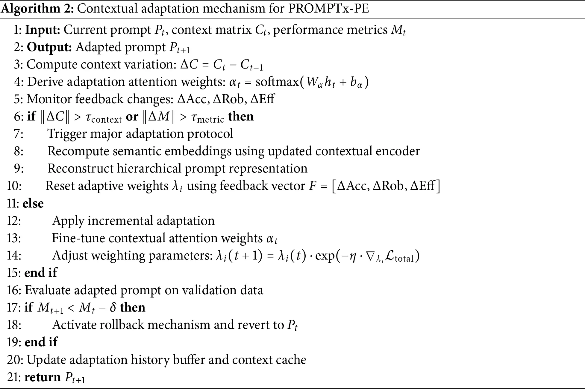 CMC | Free Full-Text | PROMPTx-PE: Adaptive Optimization of Prompt ...