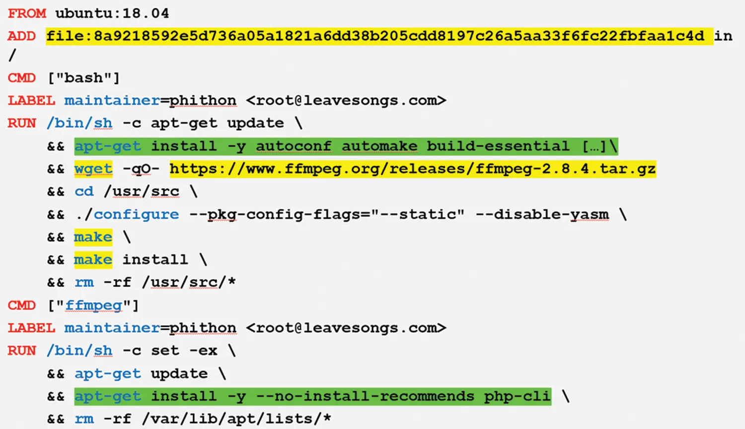 DAVS: Dockerfile Analysis for Container Image Vulnerability Scanning