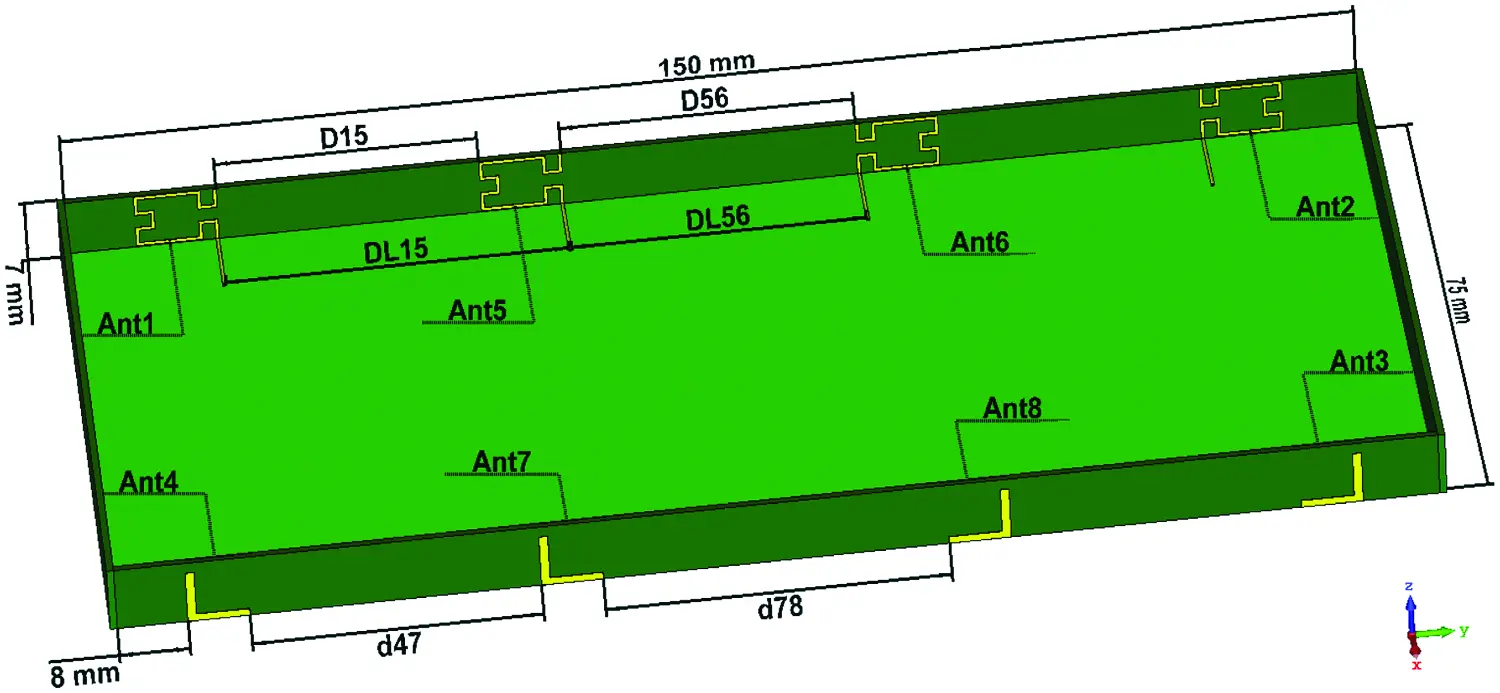 A Compact Self-Isolated MIMO Antenna System for 5G Mobile Terminals