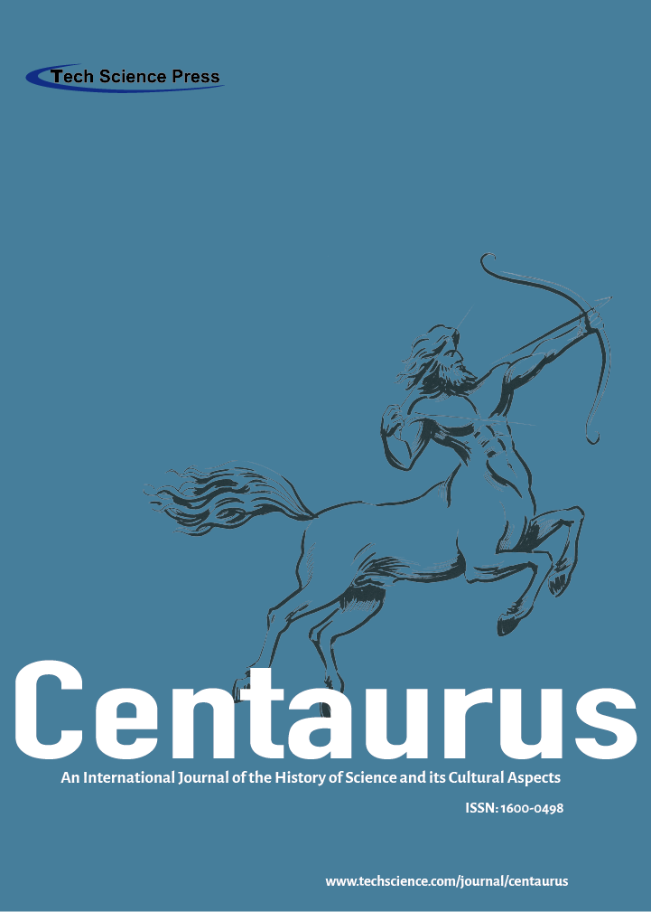 Centaurus. Journal of the European Society for the History  - Brepols