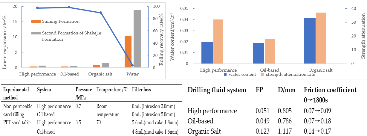 Analysis of a Strong-Inhibition Polyamine Drilling Fluid