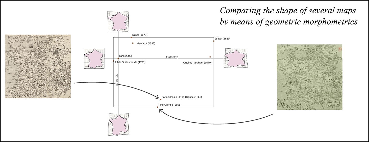 Geometric Morphometrics Applied to Cartography