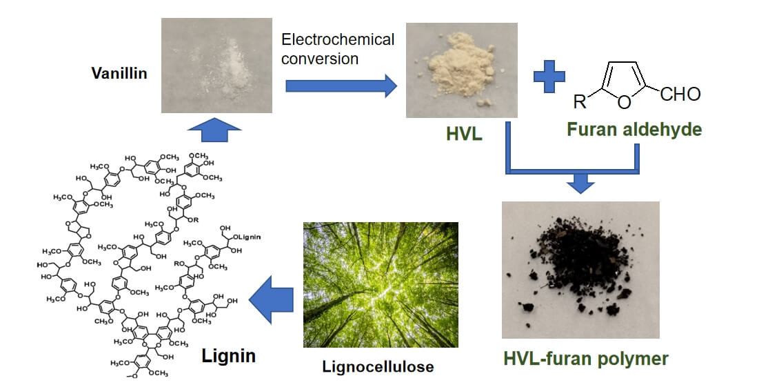 Vanillin Based Polymers: VI. <i>Poly</i>(hydrovanilloin-furfural) and <i>Poly</i>(hydrovanilloin-5-hydroxymethylfurfural)