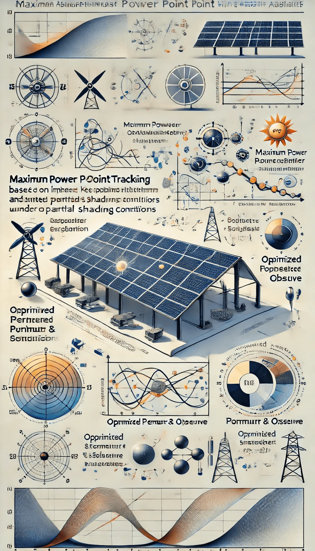 Maximum Power Point Tracking Based on Improved Kepler Optimization Algorithm and Optimized Perturb & Observe under Partial Shading Conditions